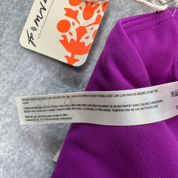 Free People Movement X Hatch Maternity Bra WMNS XS Purple Never Better Racerback - Picture 9 of 11